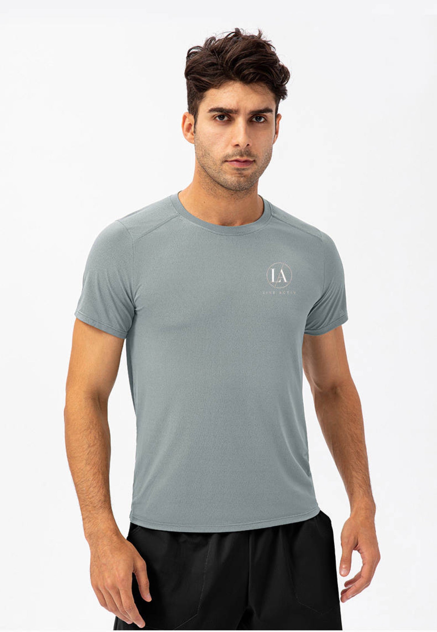 LIVE ACTIV MEN’S DRY-FIT SHIRT SHORT SLEEVE