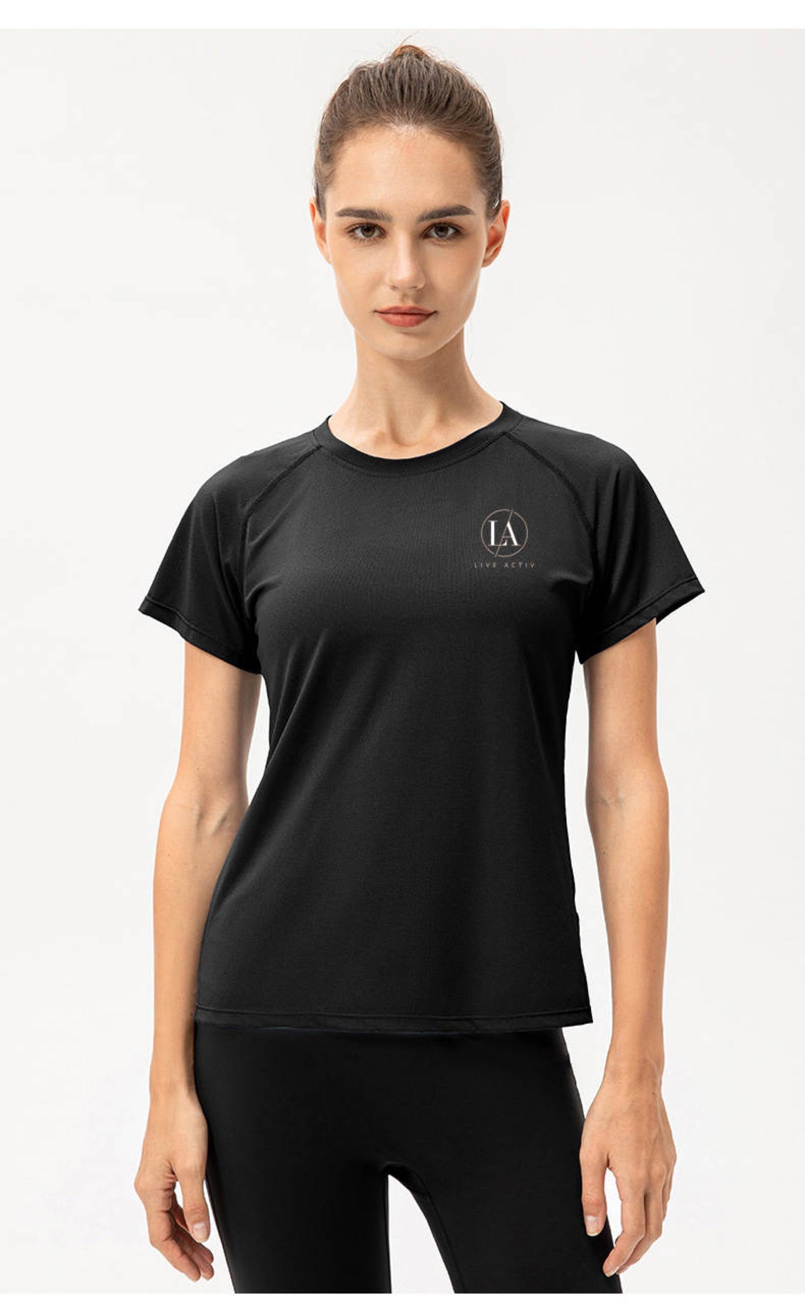 LIVE ACTIV WOMEN’S DRY-FIT SHORT SLEEVE SHIRT