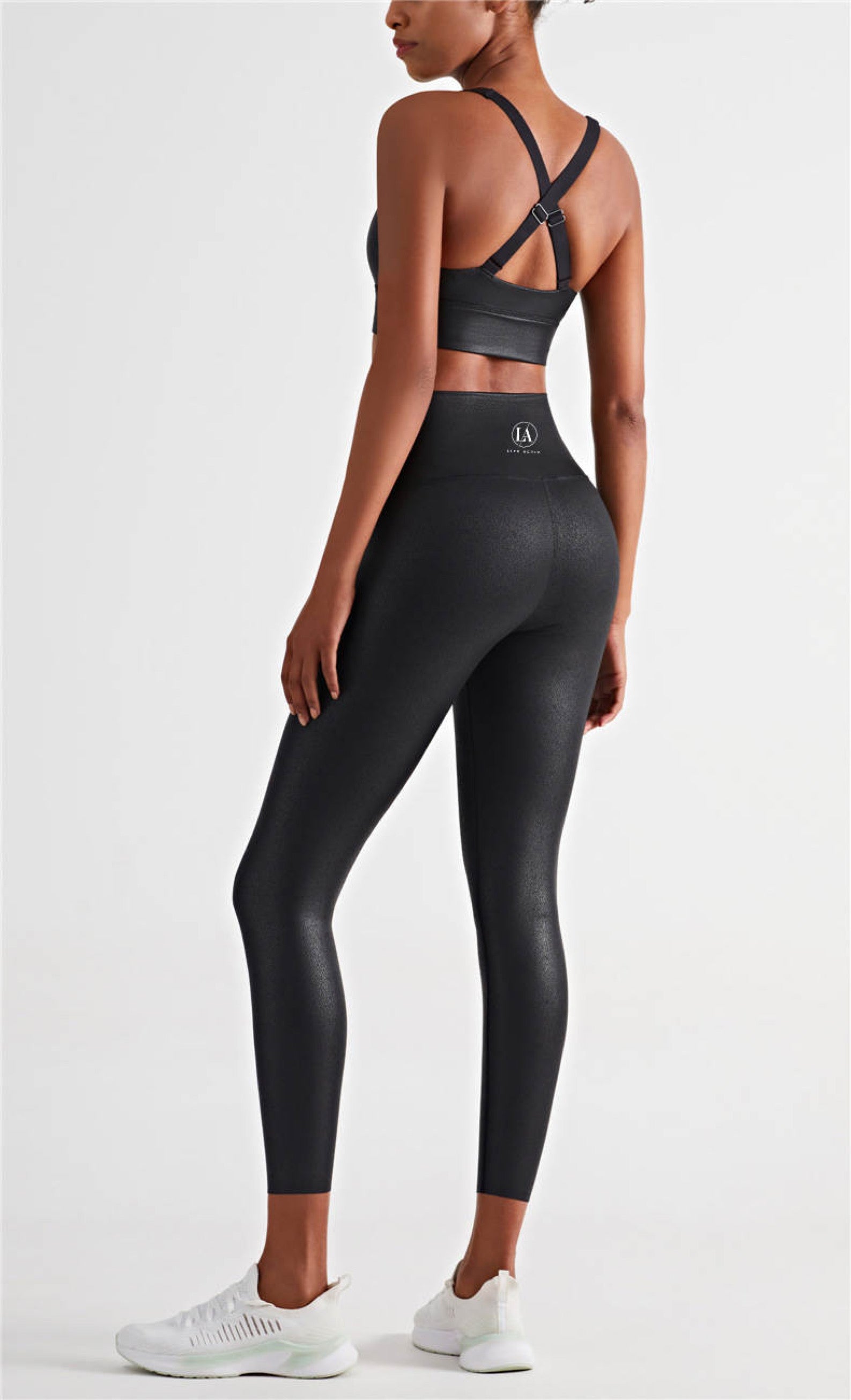 LIVE ACTIV "SIGNATURE ALL BLACK " SET