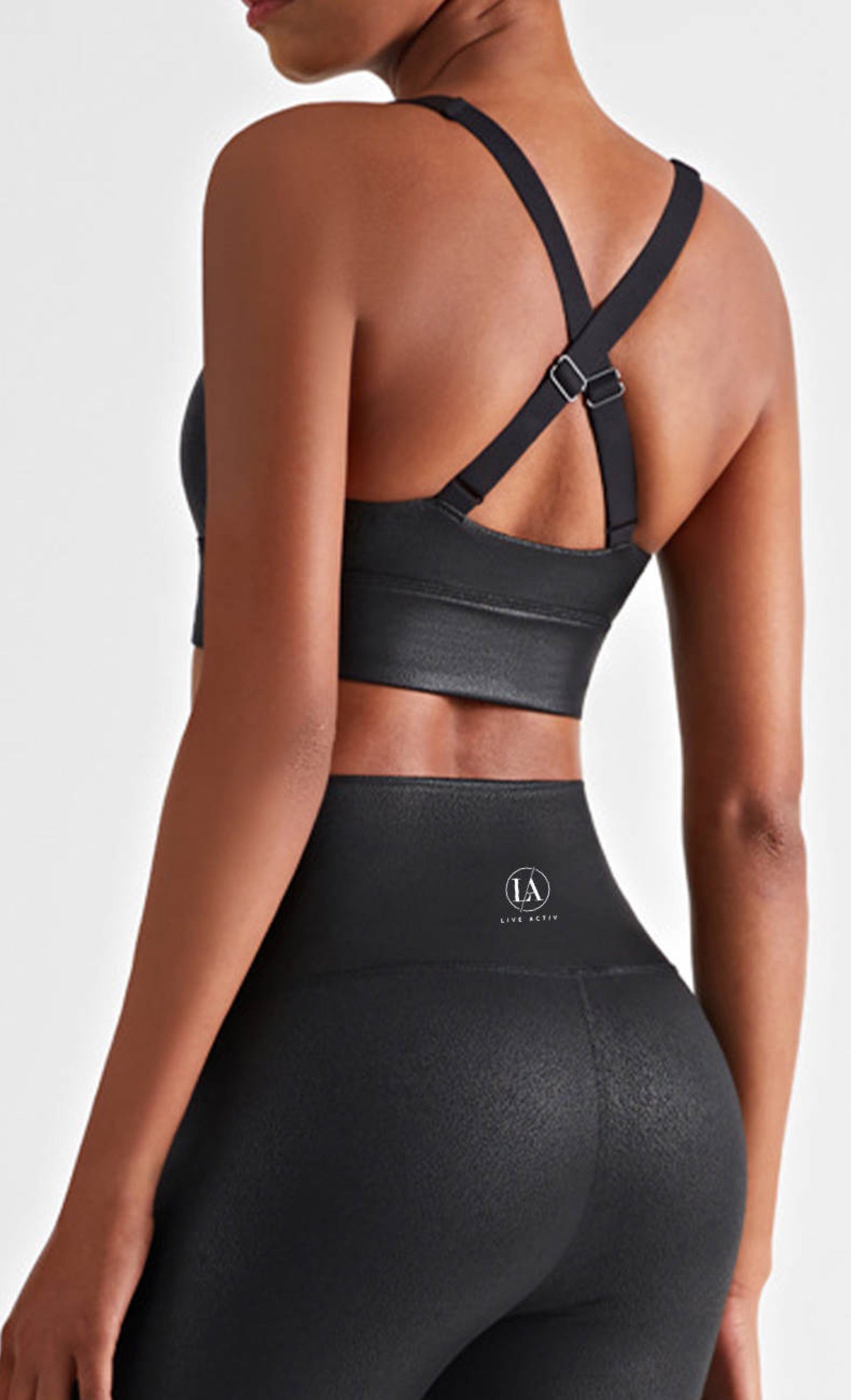 LIVE ACTIV "SIGNATURE ALL BLACK " SET