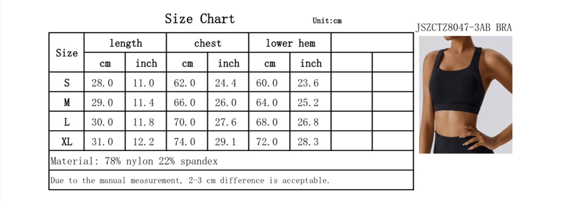 LIVE ACTIV’S " ACTIV" SPORTS BRA