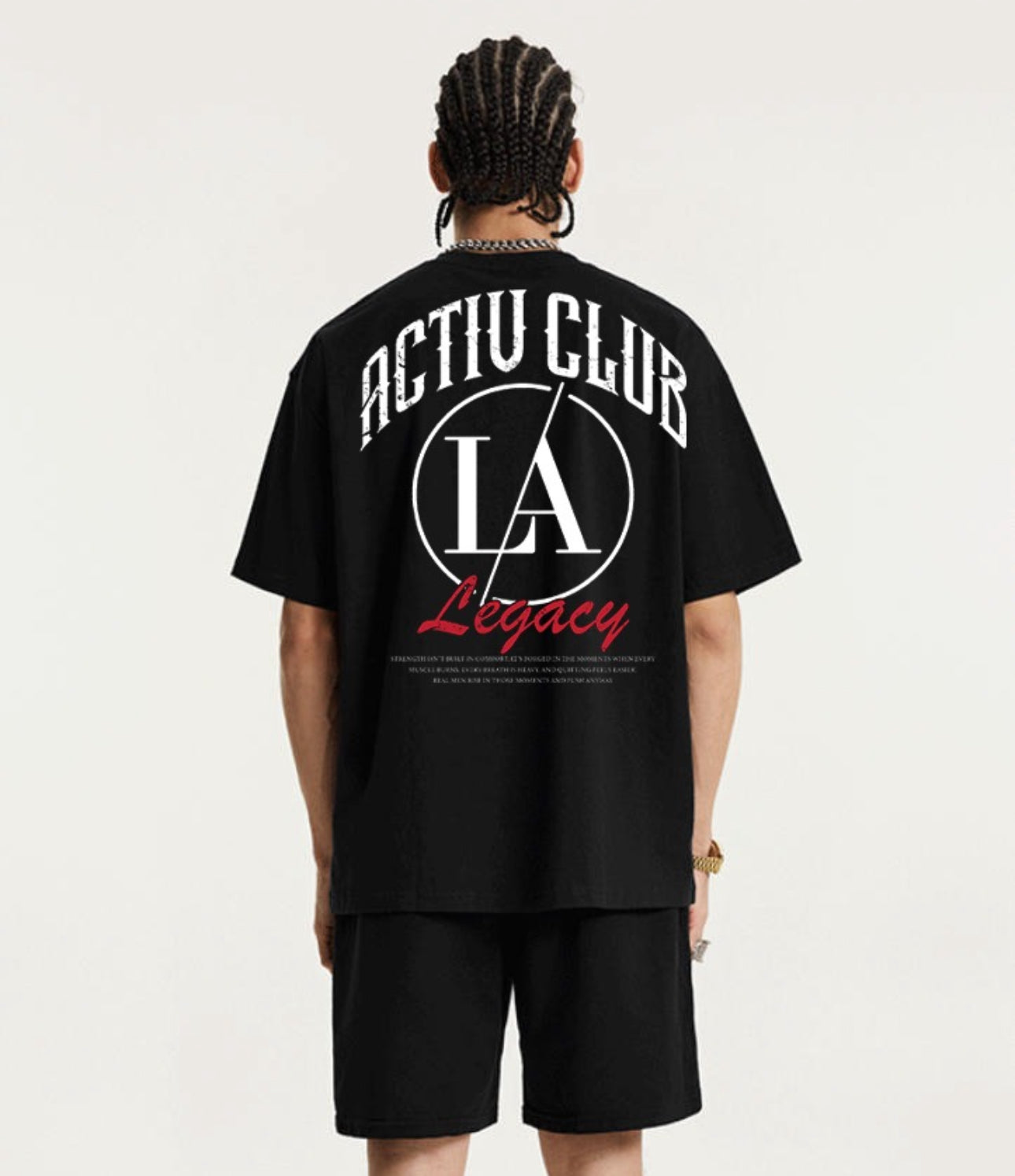 ACTIV CLUB "LEGACY” Oversized Tee