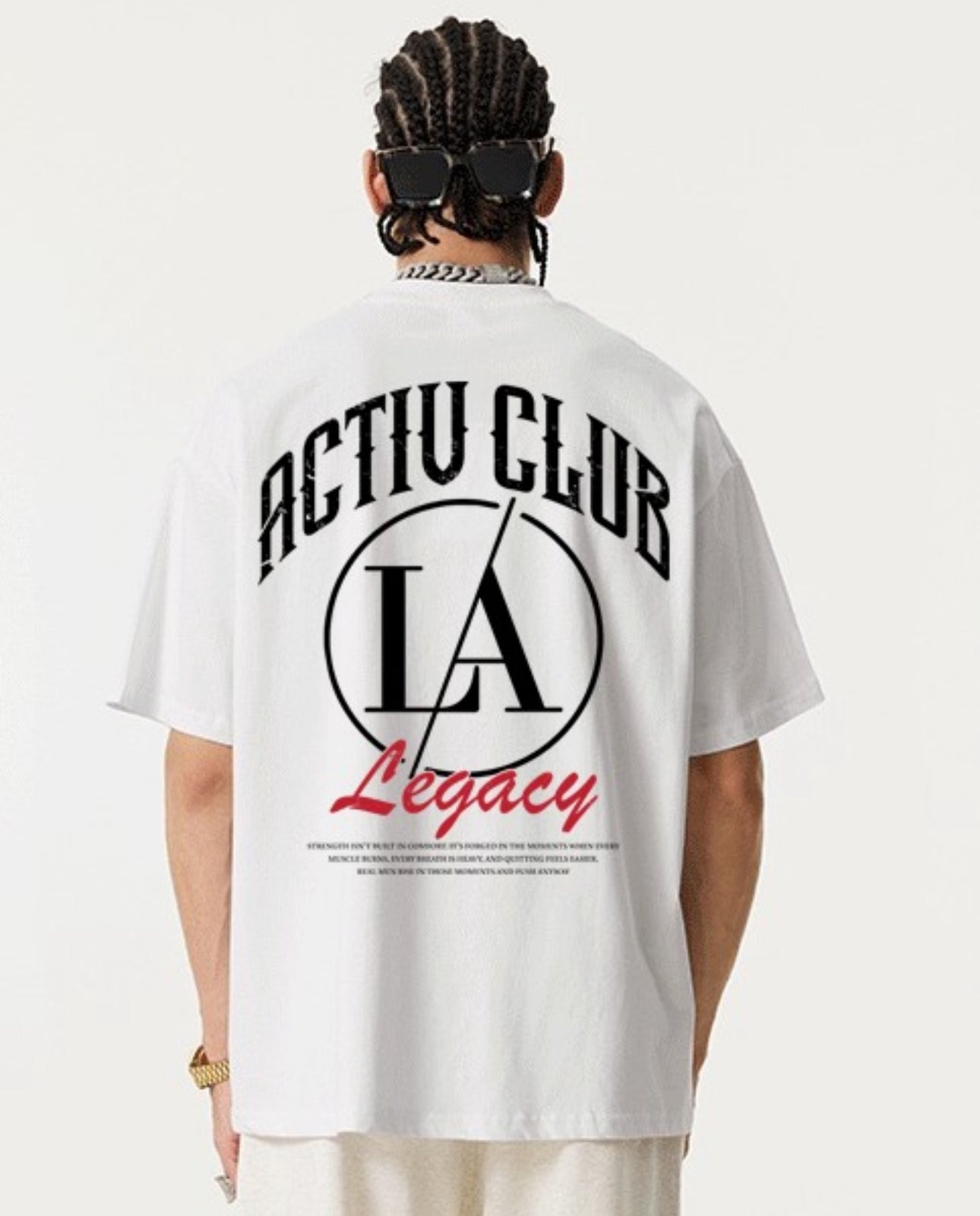 ACTIV CLUB "LEGACY” Oversized Tee
