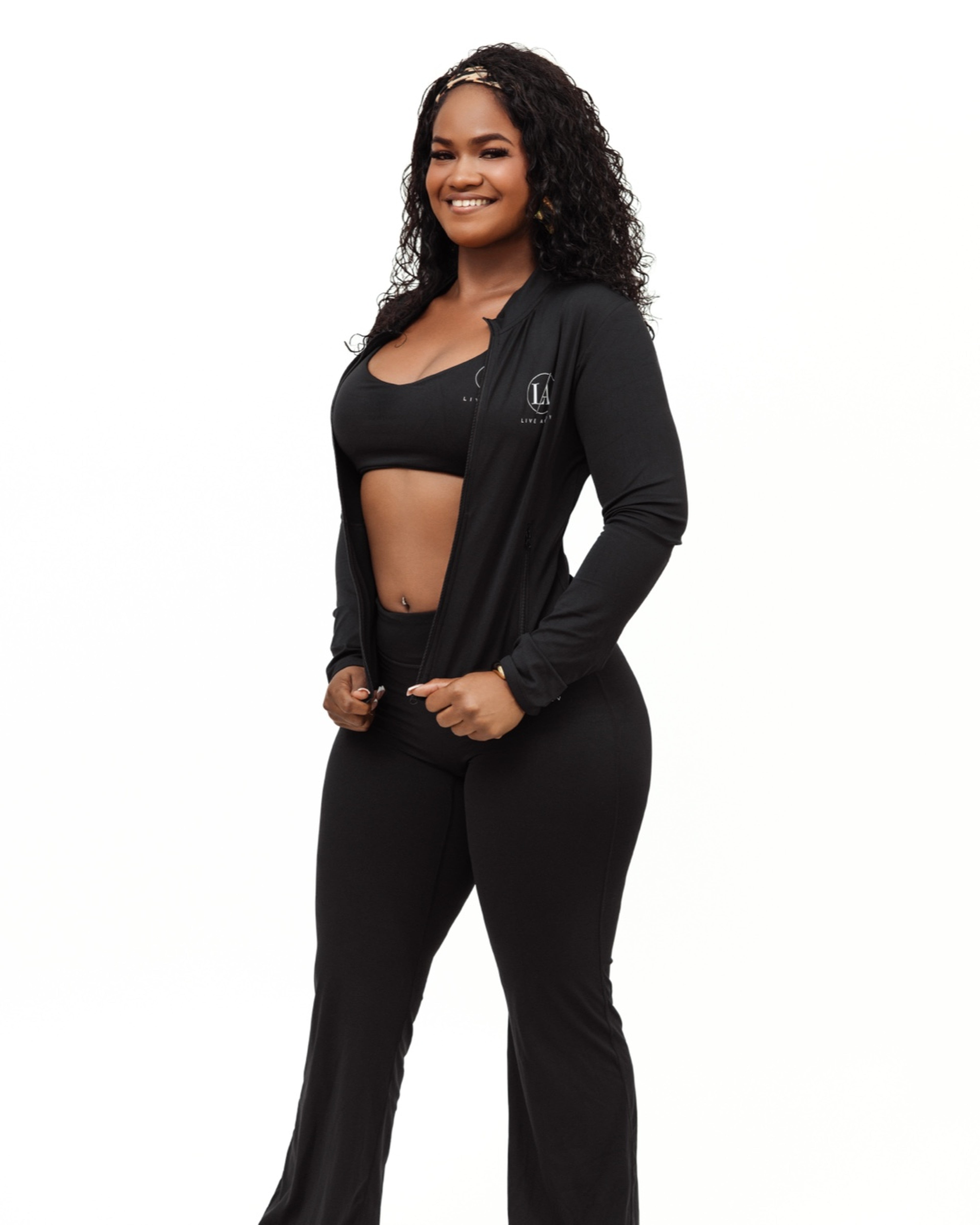 MIDNIGHT PALM ACTIV CLUB Three-Piece Set