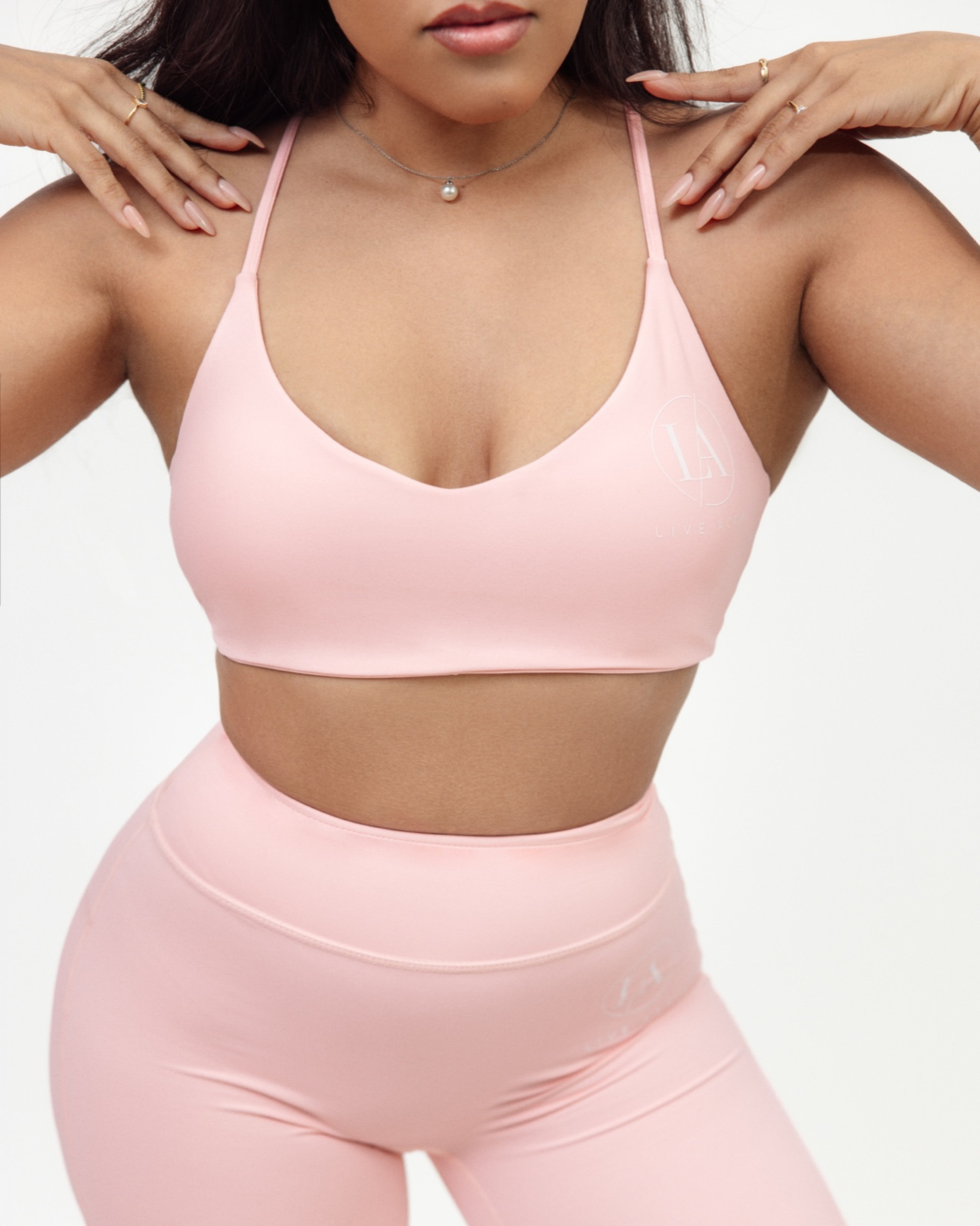 PINK FLAMINGO ACTIV CLUB Three-Piece Set